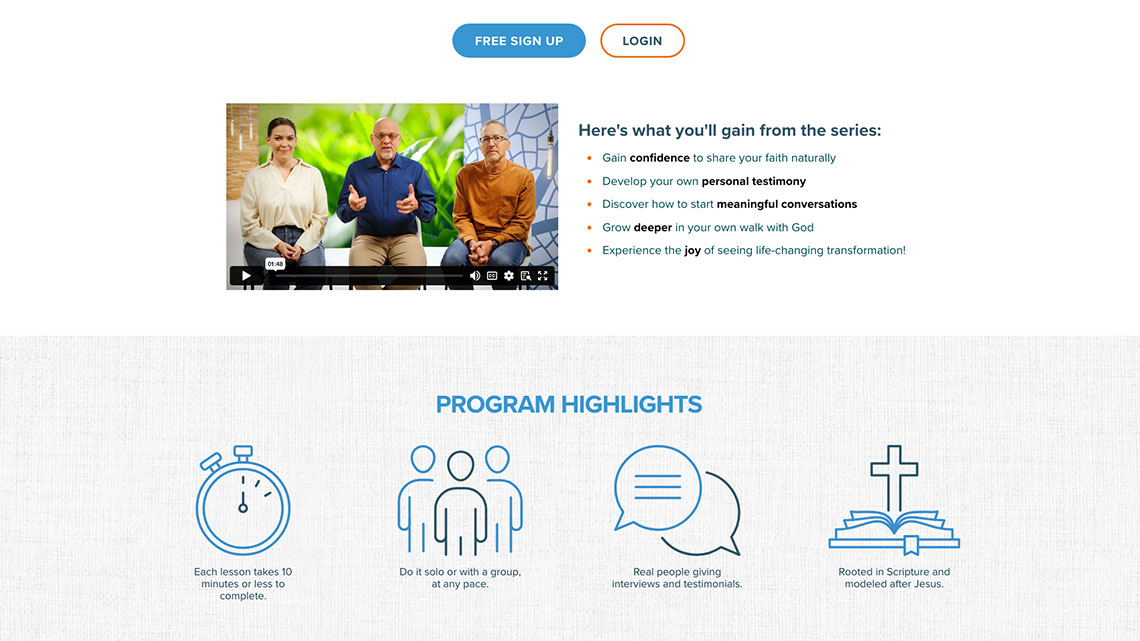 Video series highlights pulled from structured CMS content